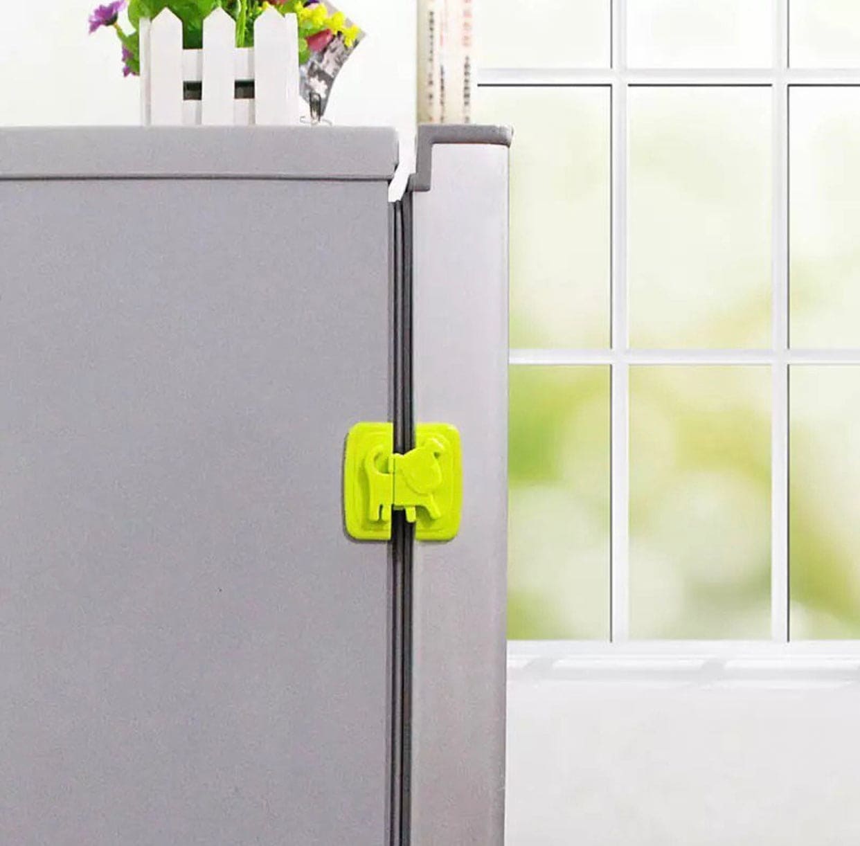 Cartoon Puppy Cabinet Safety Anti Pinch Child Lock, Multifunctional Baby Safety Lock, Cabinet Corner Closet Wardrobe Latch, Puppy Shape Safety Fridge Door Locks