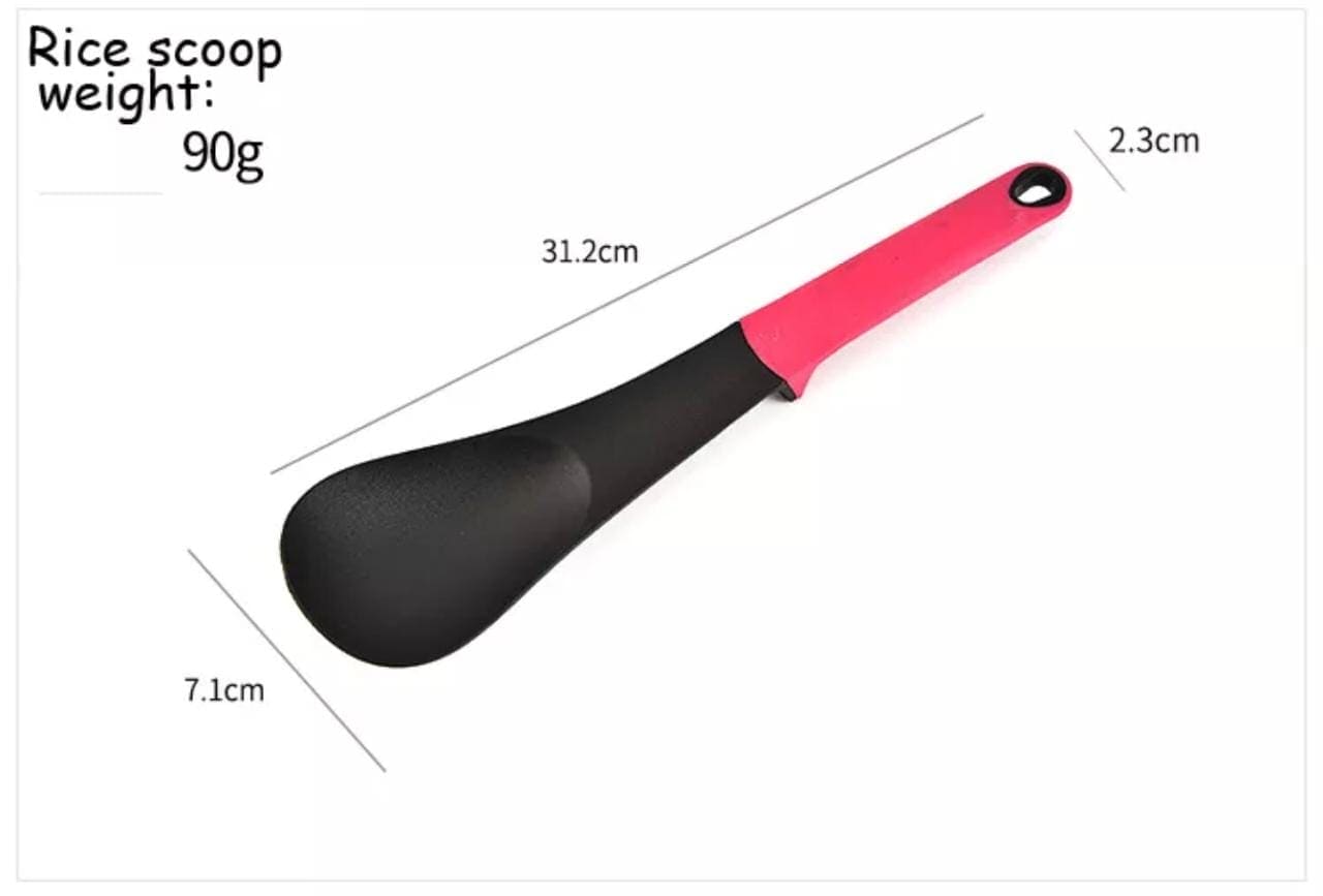 Silicone Cooking Utensils Set With Holder, Non-Stick Pan Heat Resistant Nylon Silicone Baking Set