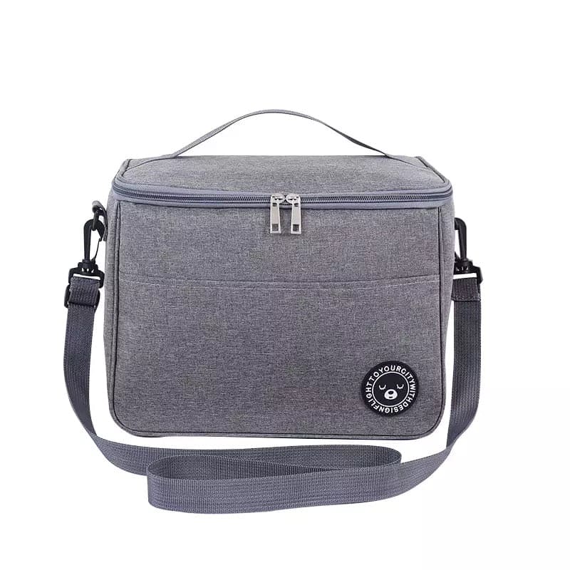 Portable Lunch Box Bag, Food Thermal Box, Shoulder Strap Organizer Insulated Case, Water Proof Office Cooler Lunch Box Bag