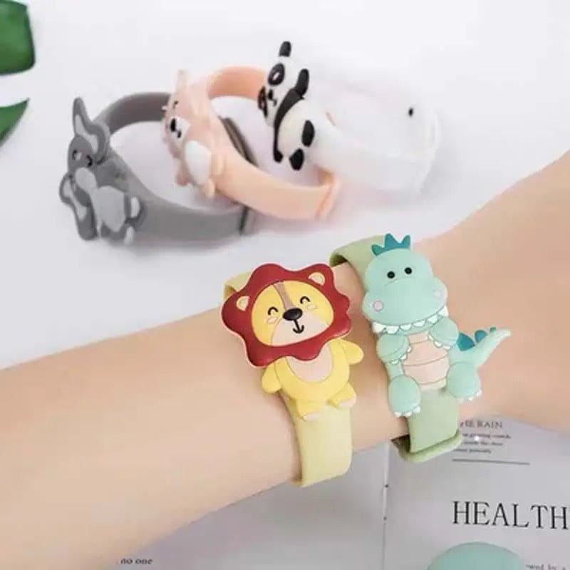 Cartoon Anti Mosquito Watch, Mosquito Repellent Watch, Baby Cute Cartoon Anti Mosquito Band Bracelet, Lightweight Kid Mosquito Killing Bracelet, Insect Bugs Repellent Wristband, Outdoor Mosquito Repellent Band