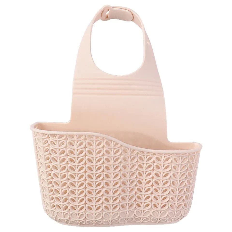 Silicon Sink Basket, Punch-Free Hanging Bag, Plastic Leaching Rack, Faucet Kitchen Sponge Basket, Kitchen Sink Holder, Adjustable Soap Sponge Shelf, Hanging Drain Basket, Plastic Saddle Faucet, Caddy Drainage Strainers Basket