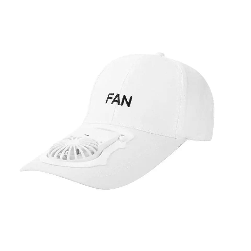 Unisex USB Charging Fan Cap, Unisex Baseball Cap, Adjustable Fan Hat For Outdoor