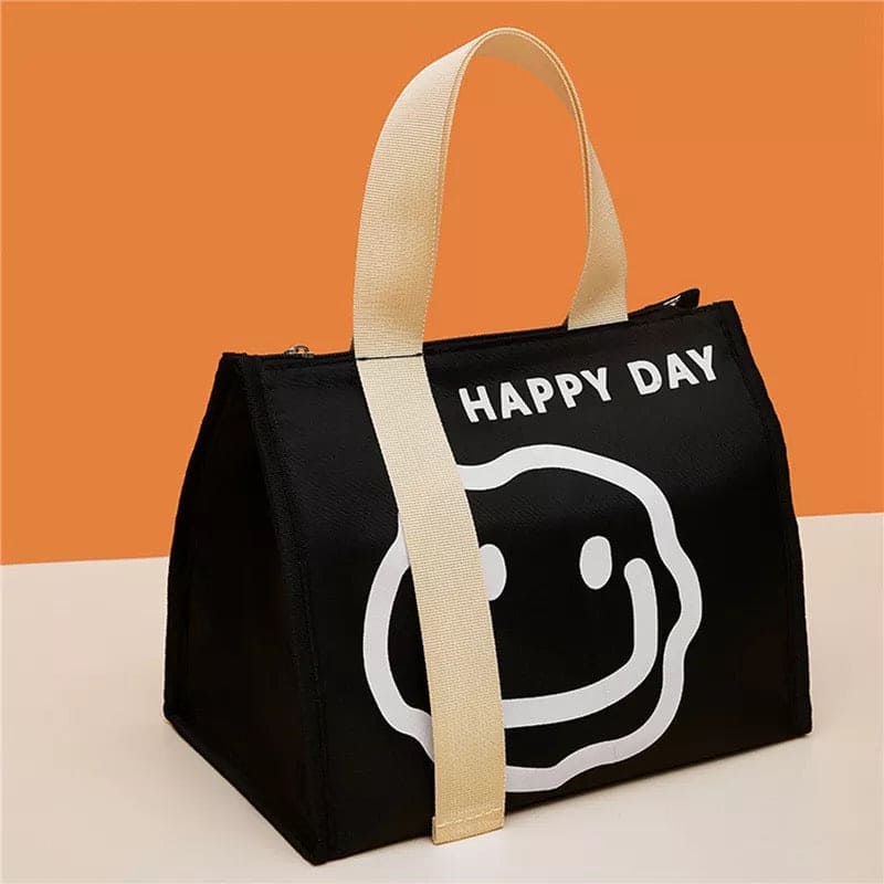 Cartoon Portable Thermal Lunch Bags For Food Storage, Waterproof Handbag, Travel Picnic Pouch Insulated Cooler Bento Bag