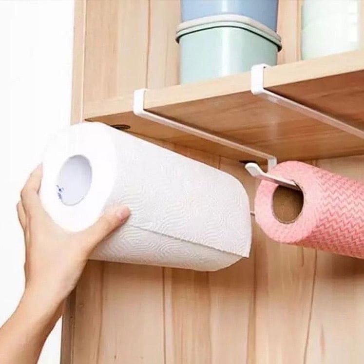Paper Towel Holder, Paper Towel Hanger Rack, Door Hanging Organizer