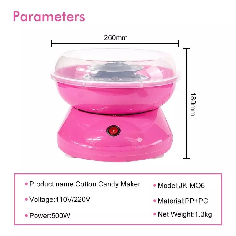 Portable Cotton Candy Machine, Cotton Candy Maker, Mini Electric Sweet Machine