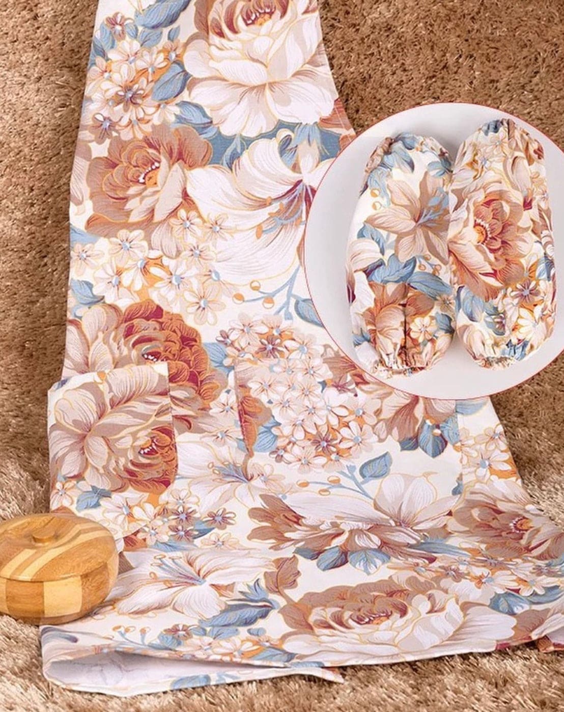 Cotton Kitchen Aprons, Baking Restaurants Work Clothes With Pockets, Sleeveless Bibs Fabric Fashion Couple Aprons