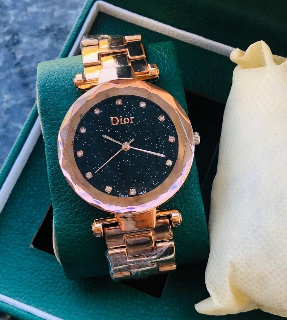 Luxurious Women Elegant Wrist Watch, Stainless Steel Analog Watch, Classic Watch for Women, Ladies Fashionable Watches