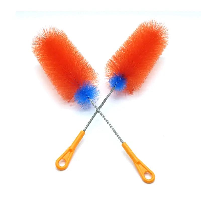 Mini Cleaning Brush, Bottle Cleaner Brush Steel Pipe Brush, Bottle Cleaning Brush