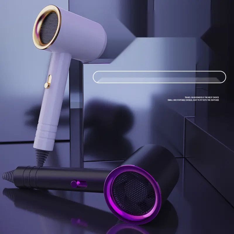 Iconic Hair Dryer, Professional Hair Dryer, Fast Drying Blow Dryer, Quick Dry Hair Blower, Household Heating Cooling Air Hair Dryer, Infrared Negative Ionic Blow Dryer, Household Hair Dryer, Salon Ions Blow Dryer