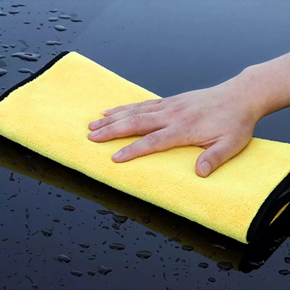 Set Of 3 Microfiber Car Cleaning Cloth, Car Care Cleaning Cloth Wash Towels, Microfiber Towel for Car Cleaning Wash,  Car Drying Cloth, Automobile Cleaning Towel,  Durable Microfiber Car Cleaning Accessory