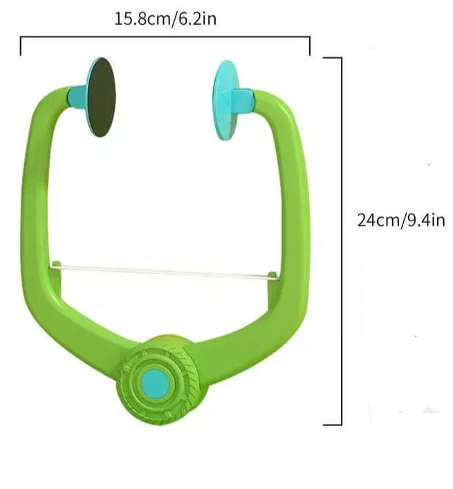 Children's Hanging Table Tennis Trainer, Suspended Ball Trainer, Hanging Table Tennis Trainer, Indoor ABS Self Training Hanging Double Ping Pong Toy Trainer, Sports Family Game Home, Tennis Racket