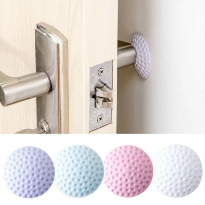 Mute Wall Bumper, Wall Thickening Self Adhesive Wall Protector, Rubber Strong Gel Back Door Knob, Shockproof Crash Pad