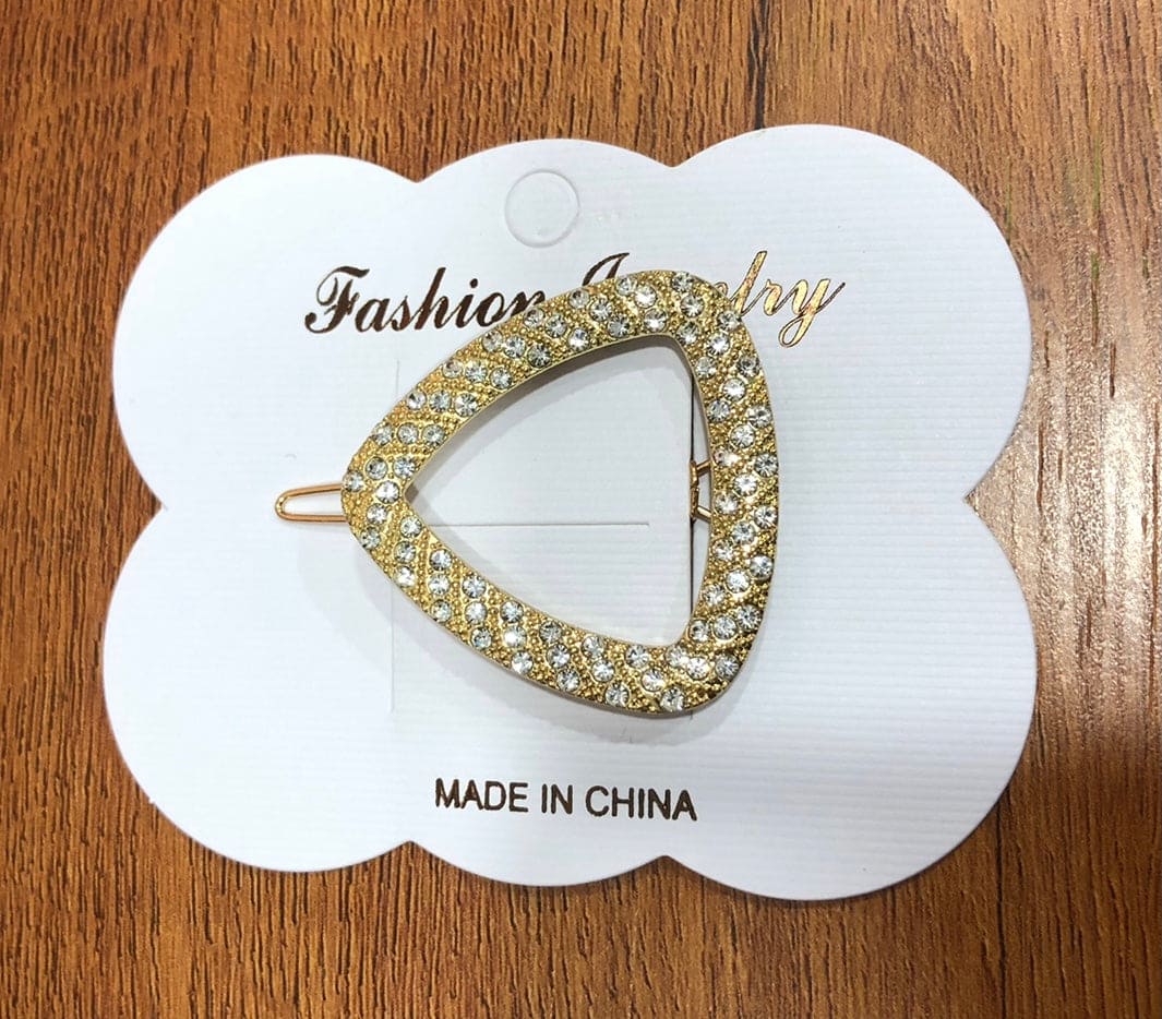 Hairpin Brooch Pin, Letter Faux Pearls Ladies Electroplating Sweater Suit Brooch Jewelry Accessories, Pearl Diamond Ecrusted Oval Hair Ball Head Twist Clip