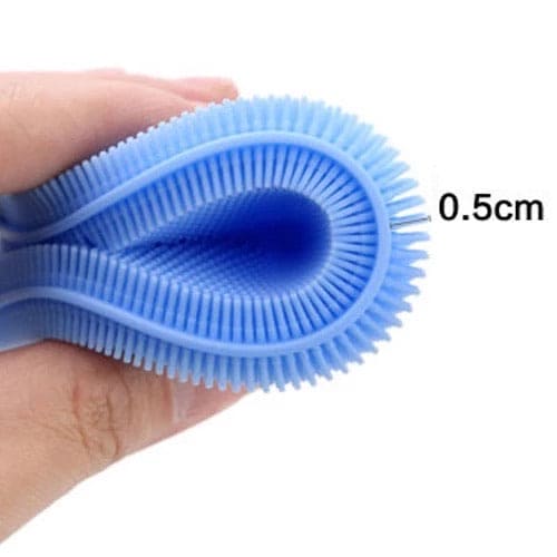 Multipurpose Silicone Dish Sponge, Kitchen Cleaning Scrubber, Silicone Dish Scrubber