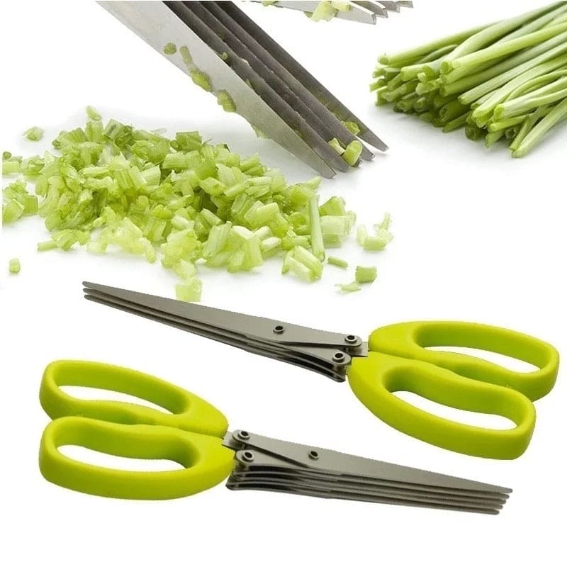 5 Layer Stainless Steel Vegetable Scissor