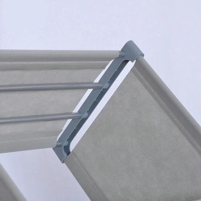 4 Layer Simple Non Woven Bookshelf, Economical Floor Shelves, Student Dormitory DIY Shelf, Room Storage Bookcase, Storage Cabinet Home Organizer, Cube Organizer Bookcase for Bedroom Living Room Office, Multi Layer Storage Organizer Shelves