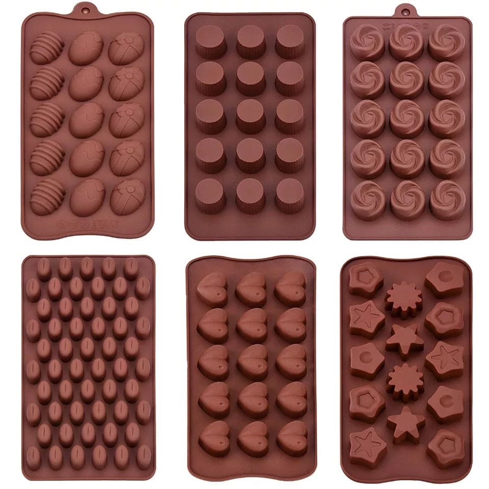 Candy Shapes Baking Mold, Silicone Chocolate Mold