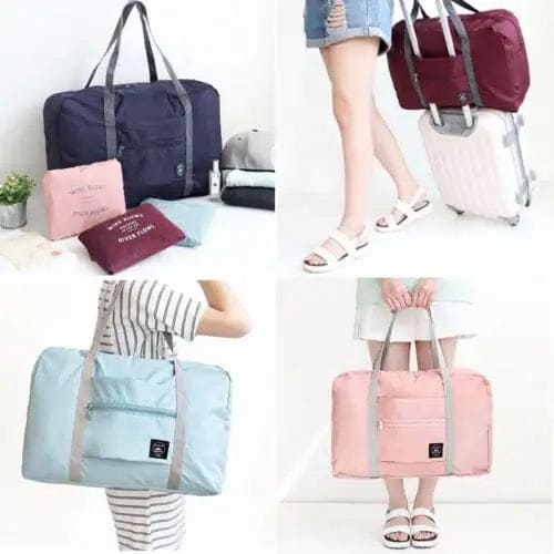 Single Shoulder Travel Bag, Multifunctional Folding Travel Bag, Large Capacity Fashion Travel Bag, Travel Luggage Organizer, Travel Pouch Hand Bag, Multifunctional Large Capacity Suitcase Organizer Bag