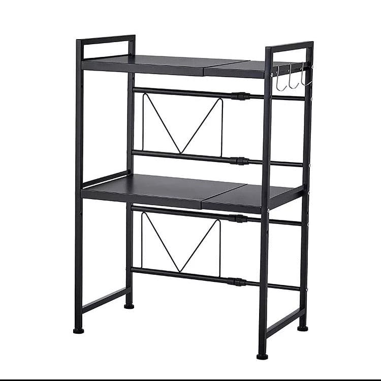 Multifunctional Microwave Oven Shelf, Kitchen Oven Rack, Storage Shelf