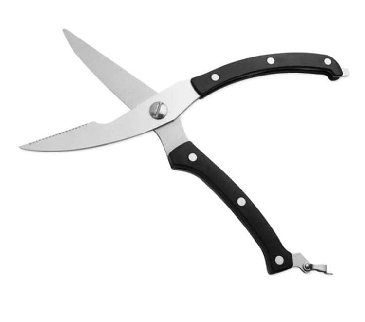 Stainless Steel Scissor, Knife Scissor, Spring Lock Scissor, Chicken, Fish and Vegetables Cutter