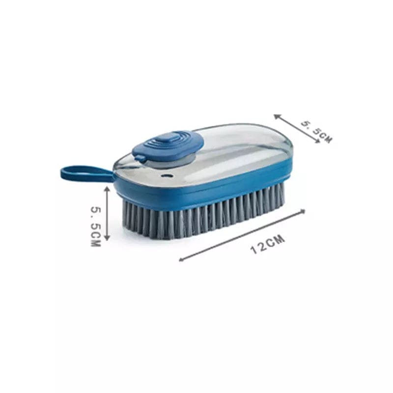 Multifunctional Laundry Brush, Liquid Soap Dispenser Hydraulic Scrub Brush, Laundry Clothes And Shoes Scrubbing Brush, Household Cleaning Brush