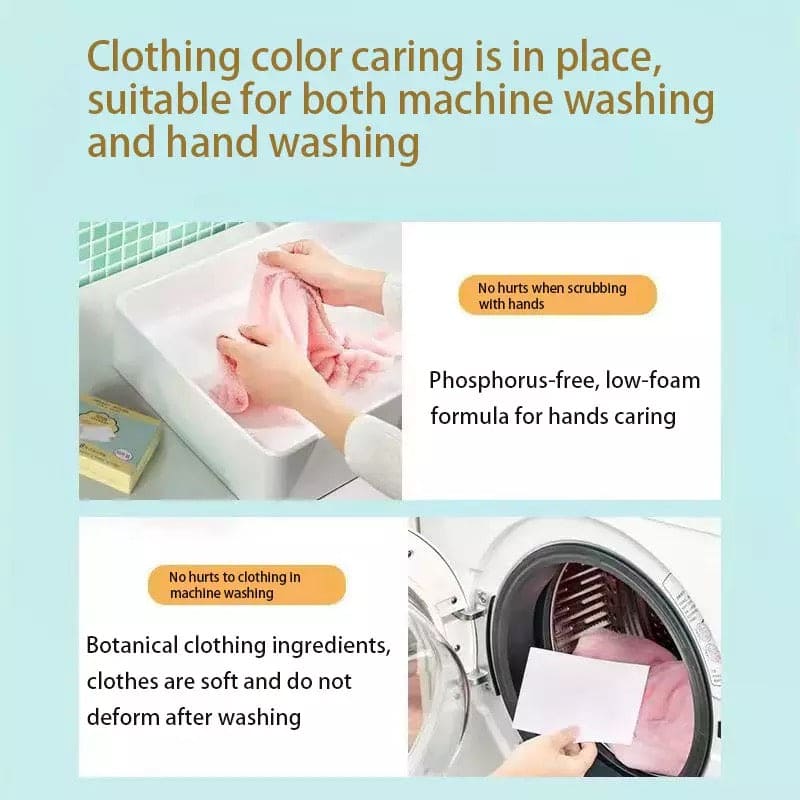 30 Pcs Washing Fragrance Sheet, Multifunctional Detergent Laundry Paper, Laundry Tablets Concentrated Washing Powder, Laundry Soap for Washing Machines, Babies' Laundry Fabric Softener and Wrinkle Releaser Sheets