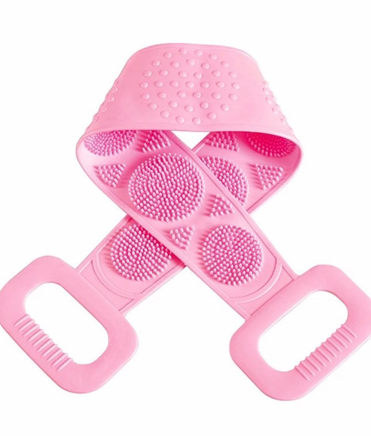 Silicone Back Scrubbing Belt, Silicone Back Towel Scrubber, Body Sponge Silicon Brush Bath Towel, Skin Care Brushes