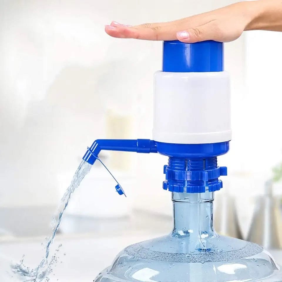 Manual Water Dispenser, Portable Hand Press Dispenser, Handle Water Pressure Device, Easy Drinking Water Pump, Universal Manual Drinking Water Pump