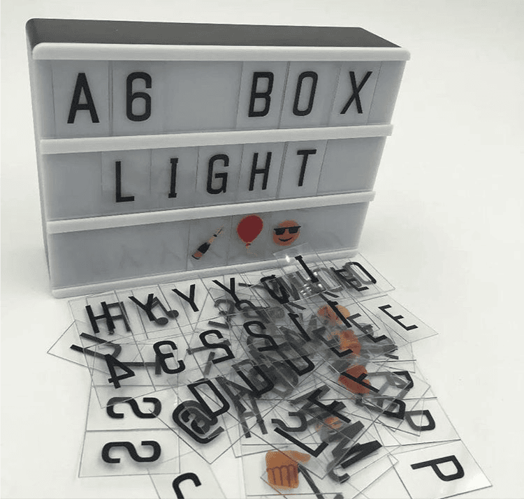 Cinematic Cinema Led lightbox, Led Message Box, Message Light Box