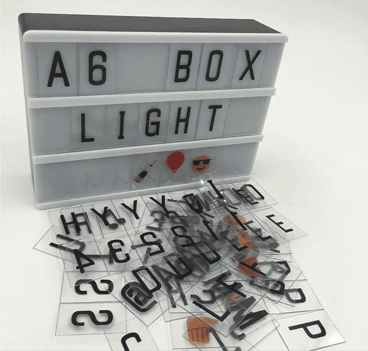 Cinematic Cinema Led lightbox, Led Message Box, Message Light Box ...