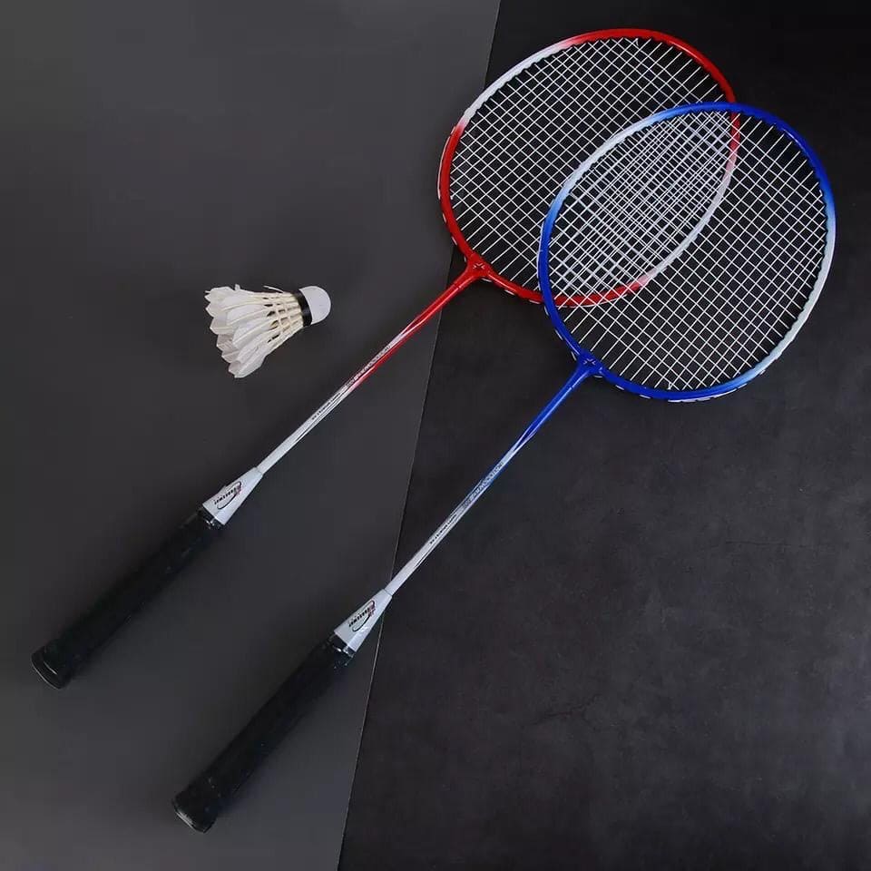 Badminton Racket Triangle Cross Way Badminton Racket ,100g Strung Badminton Racket – eveen.pk