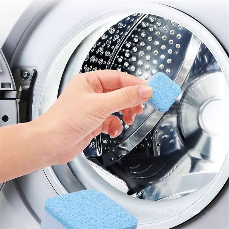 12 Pcs Washing Machine Cleaner Effervescent Tablet, Deep Cleaning Washing Deodorant, Washing Machine Cleaner Descale