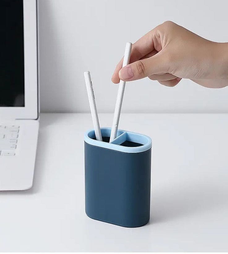 Multifunctional Simple Storage Pen Case, Makeup Desktop Nordic Office Organizer, Pencil Cosmetic Table Box, Multipurpose Student Stationery Box, School Office Stationery Stand