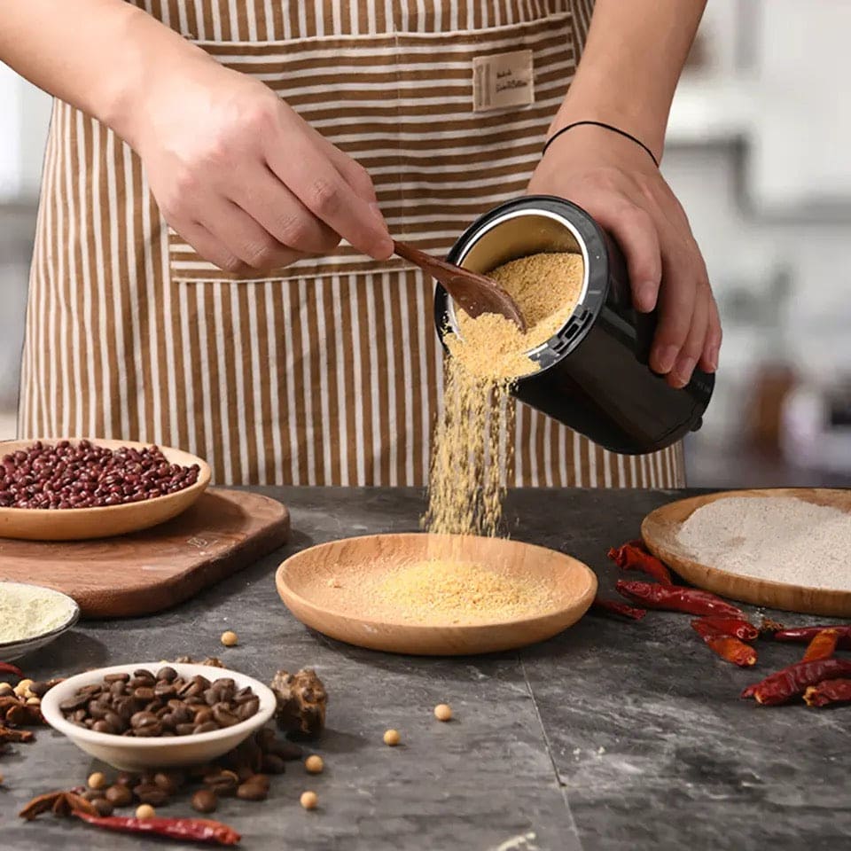 Stainless Steel Nut Electric Coffee Grinder, Multifunctional Grinding Machine, Multigrain Mini Grinder, Nuts Seed Grinding Machine