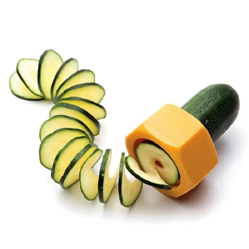 Kitchen Vegetable Fruit Slicer, Potato Cucumber Spiral Cutter, Multifunctional Creative Slicing Tool