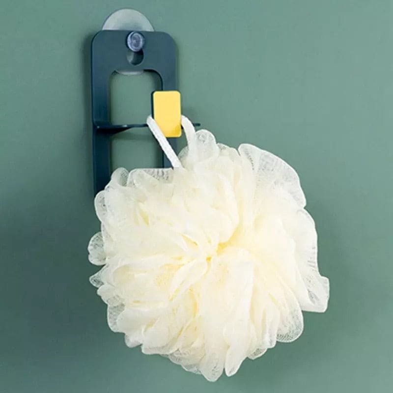 Kitchen Sink Soap Holder, Suction Cup Sponge Rack, Wall-Mounted Bathroom Shelf, Drainer Soap Rack