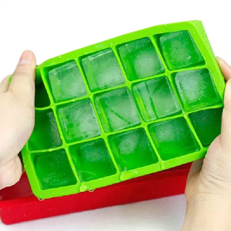 Silicone Ice Cube Maker Molds, Easy Release Ice Tray, Creative Small Ice Cube Mold Square Shape,  Ice Maker Ice Cube Tray