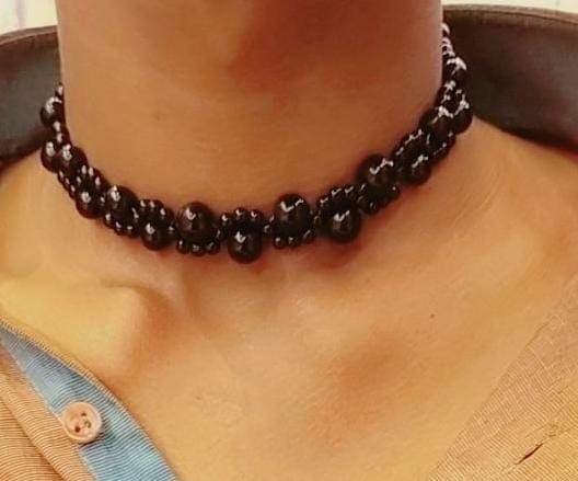 Black Elegant Choker Necklace