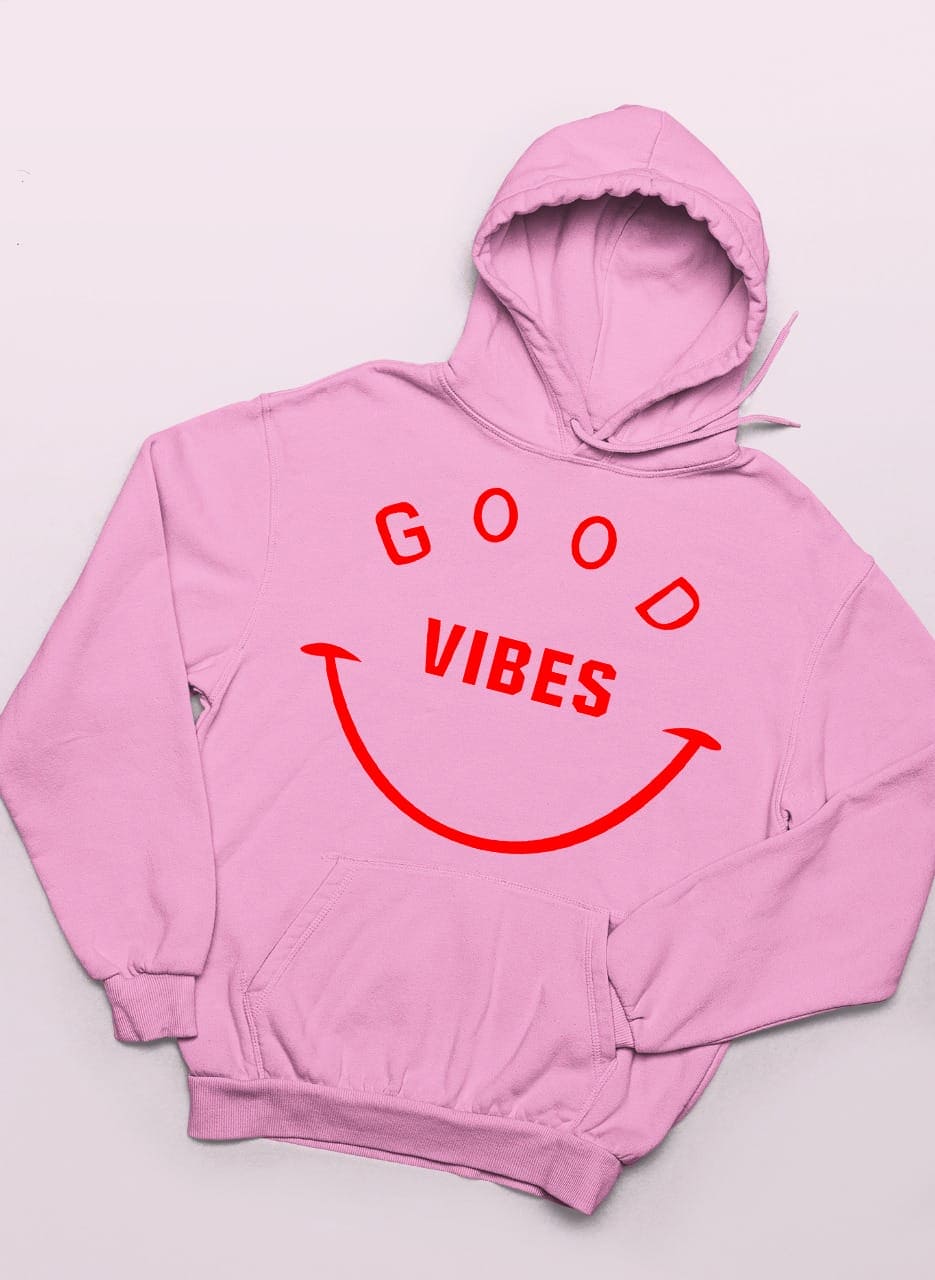Good Vibes Winter Warm Hoodies And Sweatshirts