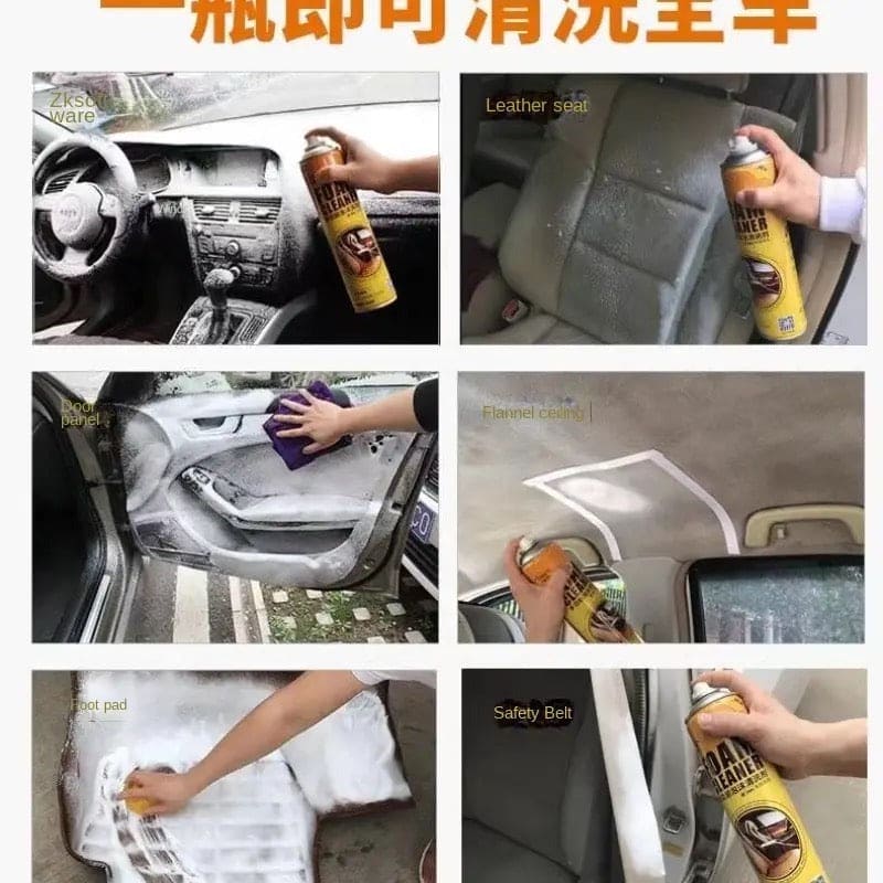 Car Care Multifunctional Foam Cleaner Car Interior Decontamination