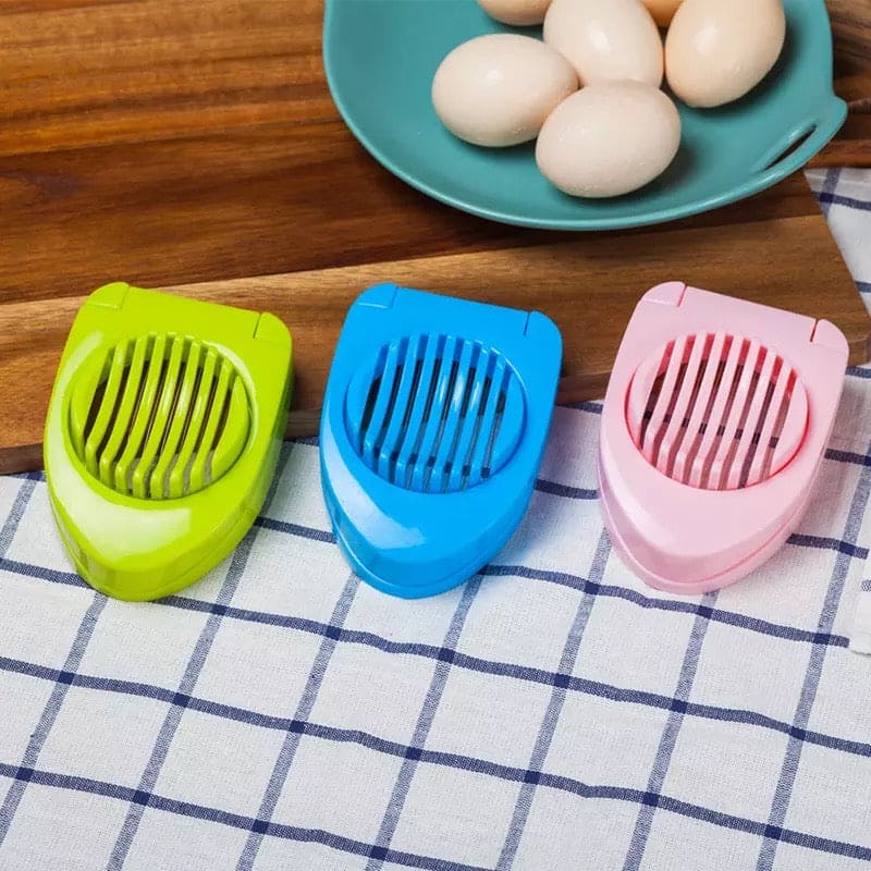 Multipurpose Egg Cutter, Slicer Egg Tool, Boiled Egg Slicer, Breakfast Cooking Chopper, Portable Stainless Steel Wires Egg Slicer, Soft Food Slicing Cutter