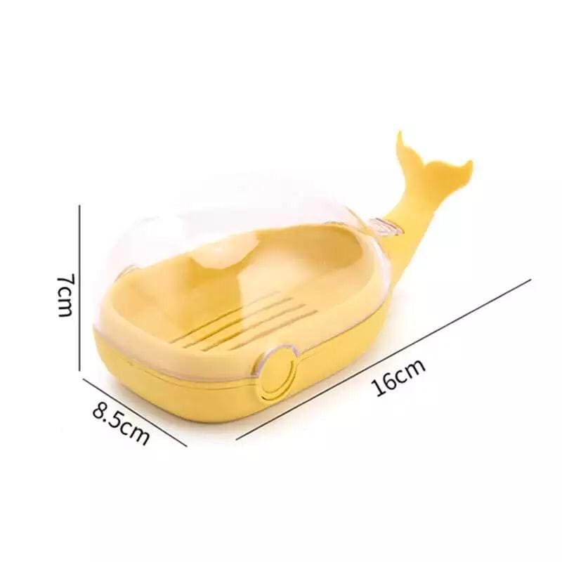 Whale Drain Soap Holder, Bathroom Soap Container Case