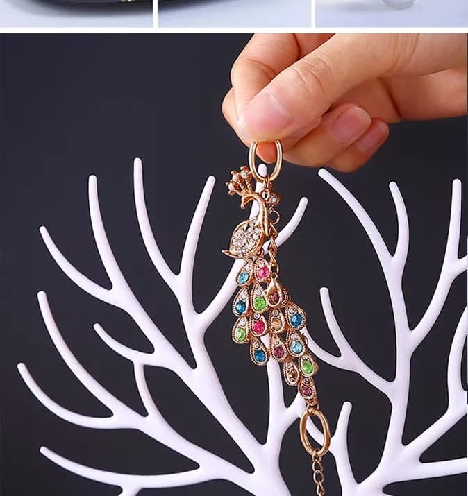 Deer Antlers Jewelry Organizer, Hanging Jewelry Organizer, Tree Stand Earrings Holder