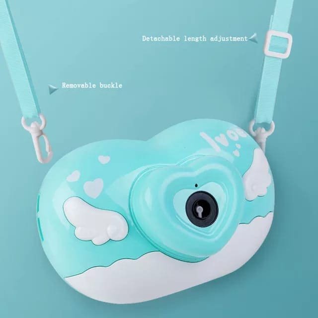 Cute Camera Shaped Bubble Machine, Camera Shaped Automatic Portable Bubble Maker, Bubble Blower For Toddlers