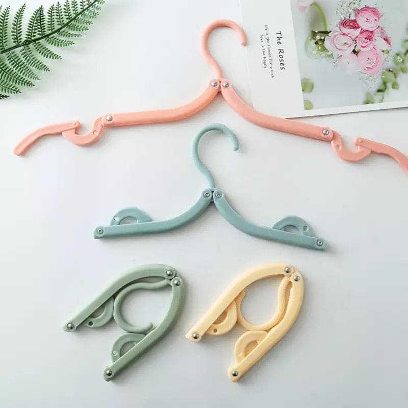 T Shaped Stacking Clothes Hanger, Folding Clothes Hanger, Multifunctional Clothes Hanger, Space Saving Plastic Clothes Holder