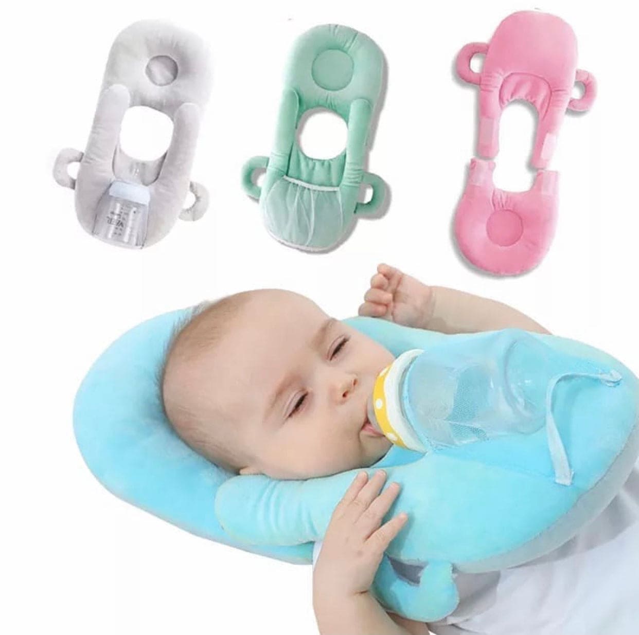 Baby Nursing Pillow Cushion, Infant Anti Roll Toddler Pillow Shape Toddler, Sleeping Positioner Cushion, Feeding Pillow