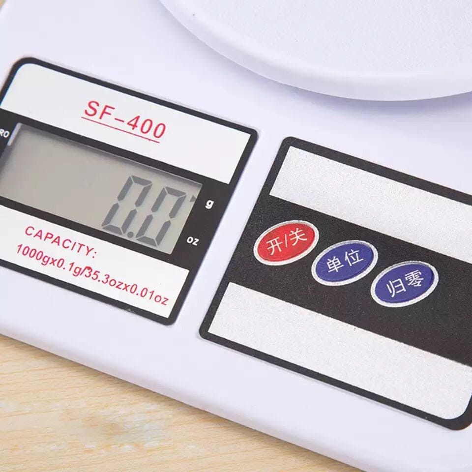 Electronic Digital Kitchen Scale Weight Machine, Measuring Tool, Highly Accurate Multifunction Food Scale
