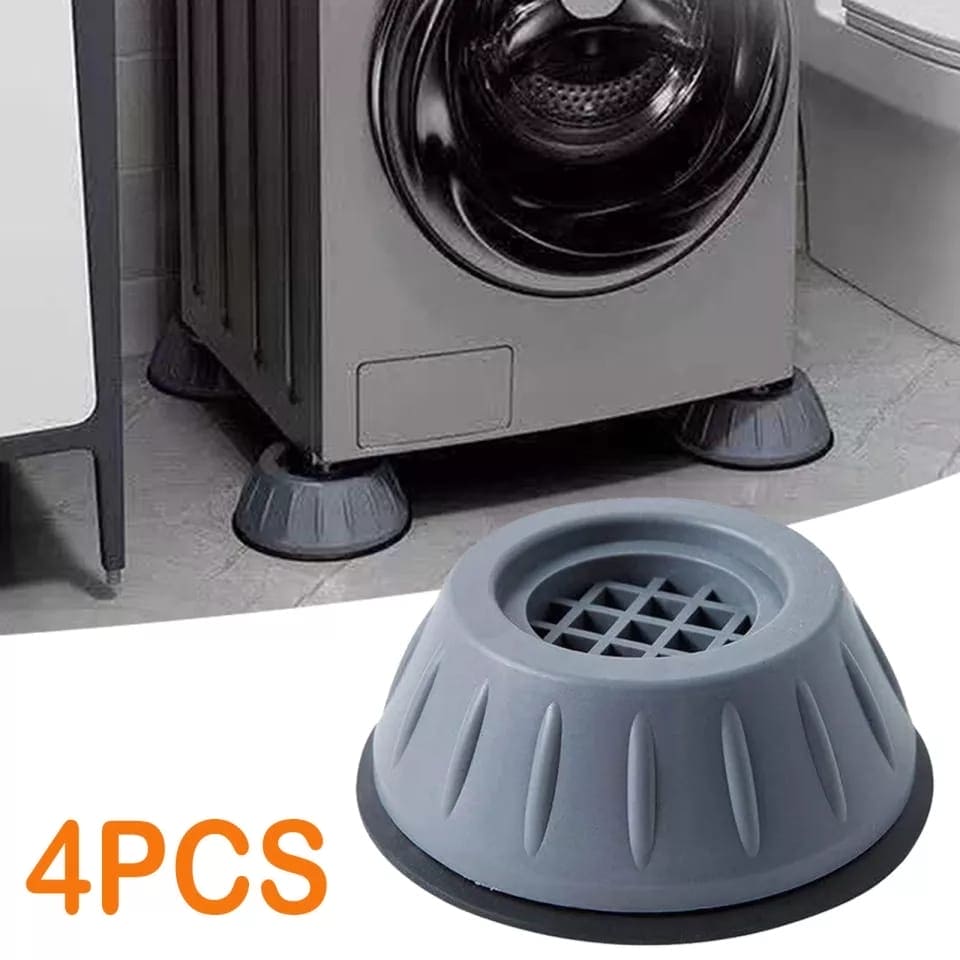 Set Of 4 Washing Machine Pads, Anti Vibration Feet Pads, Shock and Noise Cancelling Washing Machine Support, Anti Vibration Rubber