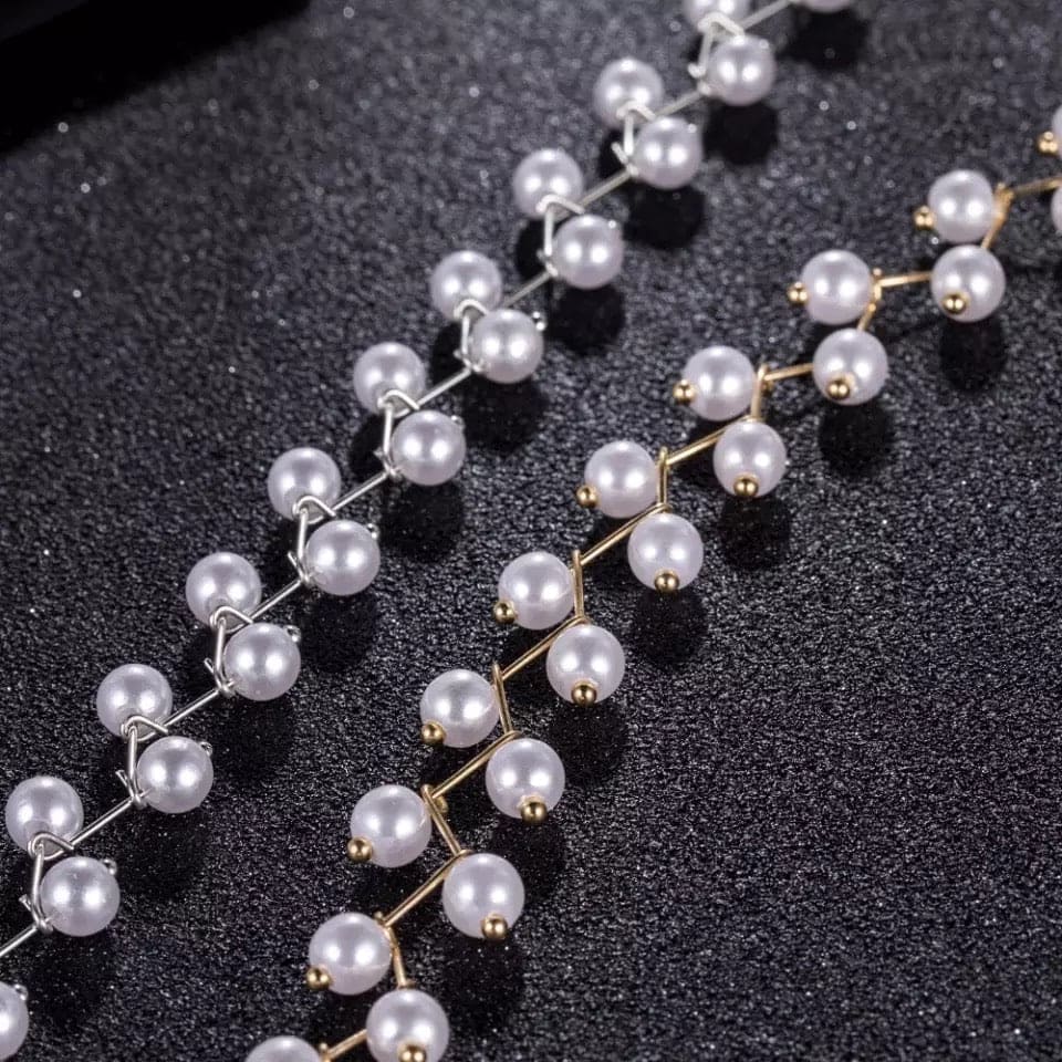 New Beads Women's Choker, Elegant Pearl Necklace For Women, Fashionable Neck Pendant For Girls