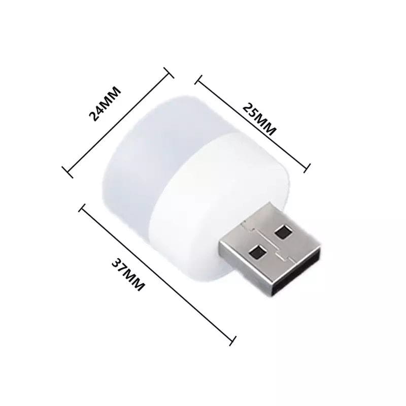 Set Of 5 5V USB Bulb, Mini LED Bulb, Night Light USB Bulb